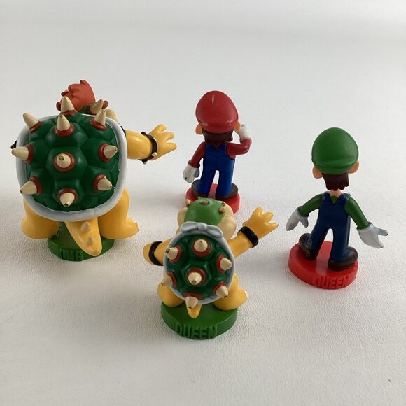 Super Mario Chess Collector Edition Replacement King Queen Lot Bowser Nintendo 3 - Picture 4 of 6